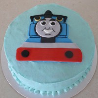 Thomas the Tank Engine Flat Topper Cake